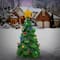 36&#x22; Pre-Lit LED Vintage Styled Blow Mold Christmas Tree